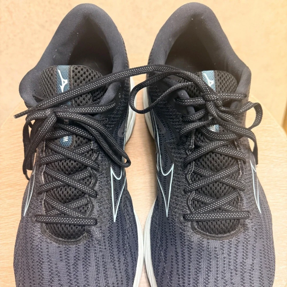 Mizuno Wave Rider 13 Men's  Dark Grey Sporty Activewear Fitness Running Sneakers
